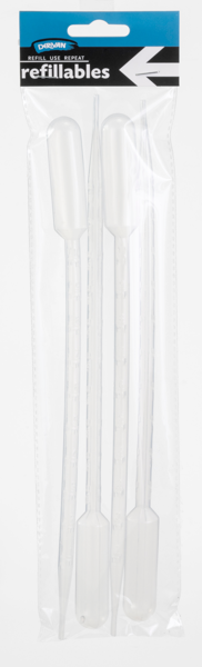 Picture of Derivan Refillables Extra Large 10ml Pipettes 4pk