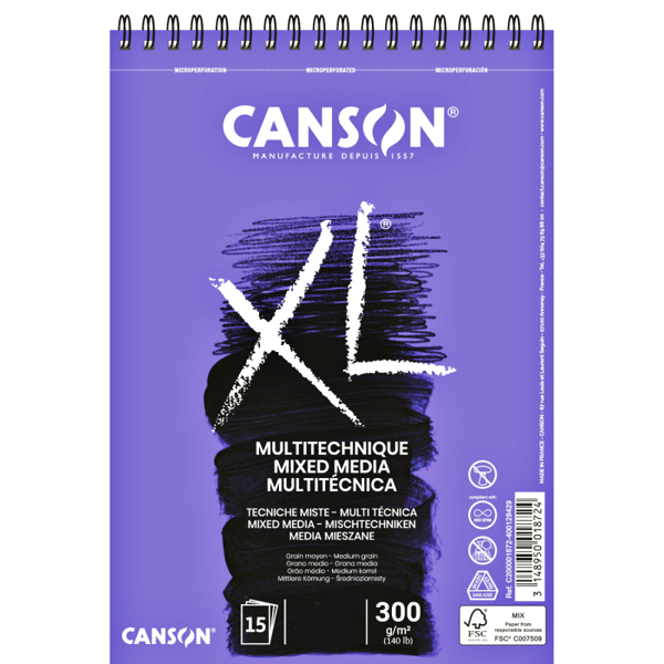 Picture of Canson XL Mixed Media Pad