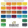 Picture of Rembrandt Watercolour Half Pan 24 Set