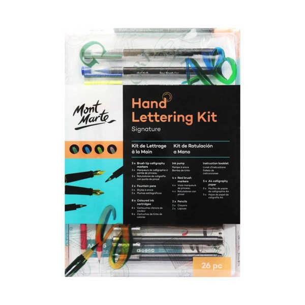 Picture of Mont Marte Hand Lettering Kit 26pc