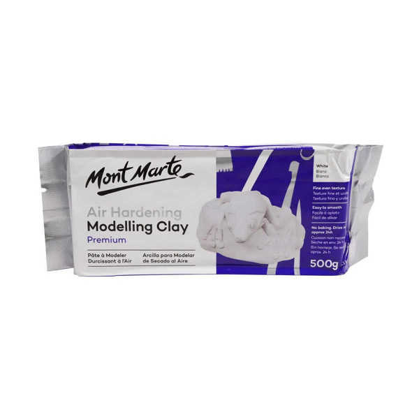 Picture of Mont Marte Air Dry Clay White 500g