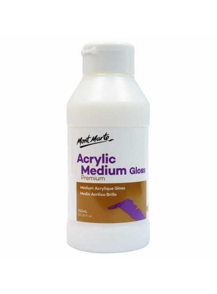 Picture of Mont Marte Acrylic Medium Gloss 250ml