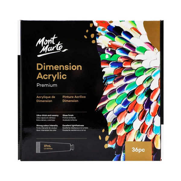 Picture of Mont Marte Dimension Acrylic Paint 36 tube Set