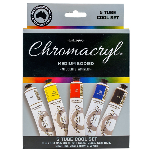 Picture of Chromacryl Acrylic Mixing Set Cool Colours