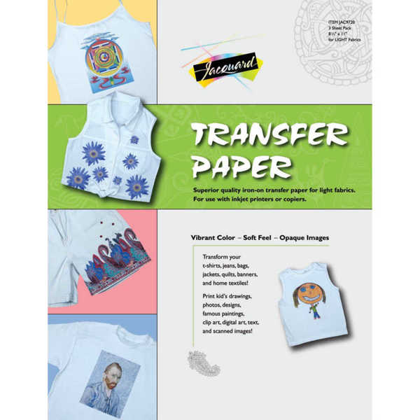 Picture of Jacquard Transfer Paper Sheets
