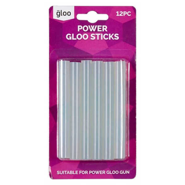 Picture of Gloo Glue Stick Large High Temperature 12pk