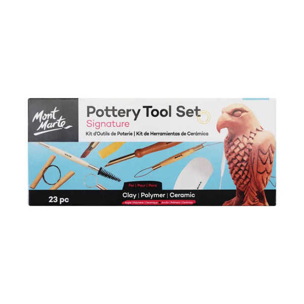 Picture of Mont Marte Pottery Tool Set 23pc