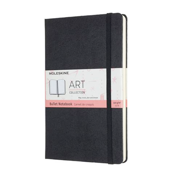 Picture of Moleskine Bullet Notebook Hard Cover Black Large 13x21