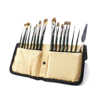 Picture of Mont Marte Signature Brush Set with Easel Wallet 17pc