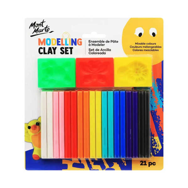 Picture of Mont Marte Kids Colour Modelling Clay Set