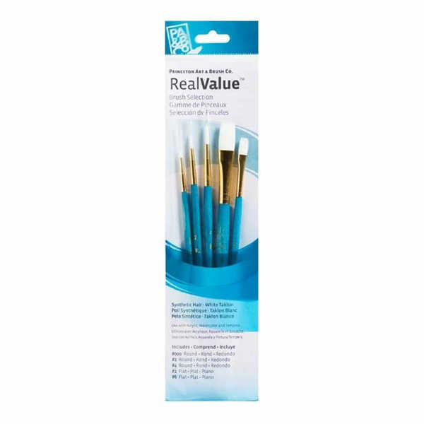Picture of Princeton Real Value Brush Set Blue 5pk