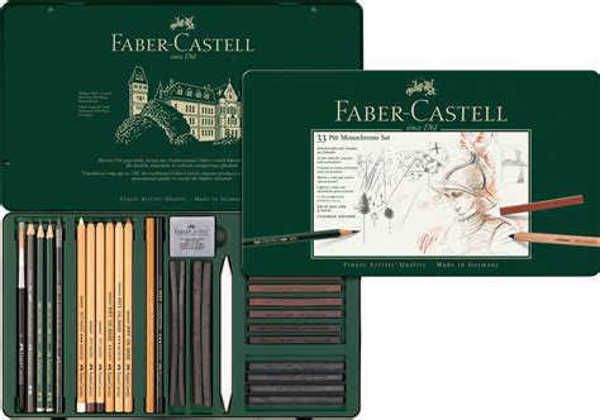 Picture of Faber castell Pitt Monochrome 33 Tin