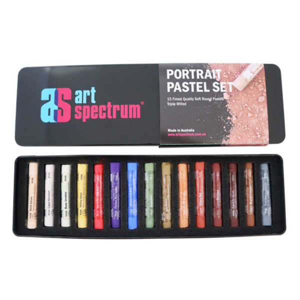 Picture of Art Spectrum Soft Pastel Set 15 Portrait