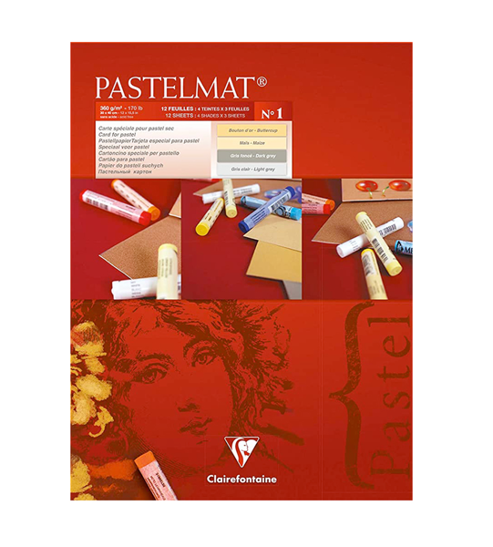 Picture of Clairefontaine Pastelmat pad No.1 Assorted