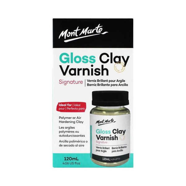 Picture of Mont Marte Gloss Clay Varnish 120ml