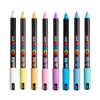 Picture of Uni POSCA Marker Pen PC-1MR Ultra-Fine Set of 8 Pastel