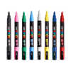 Picture of Uni POSCA Marker Pen PC-3M Fine Set of 8 Assorted