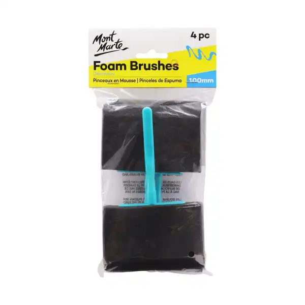 Picture of Mont Marte Foam Hobby Brush 100mm 
