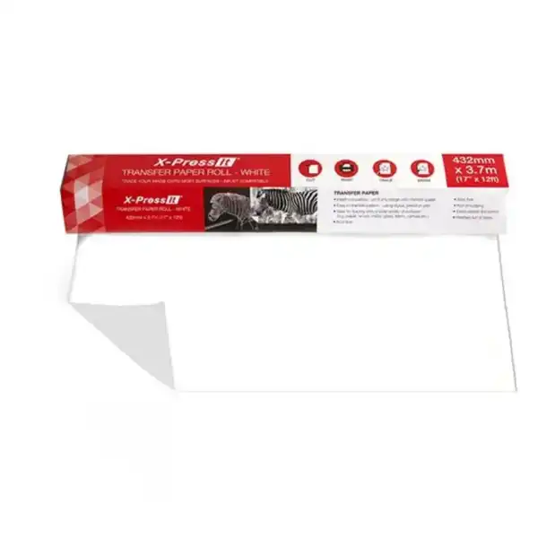 Picture of Xpress It Transfer Paper Roll White