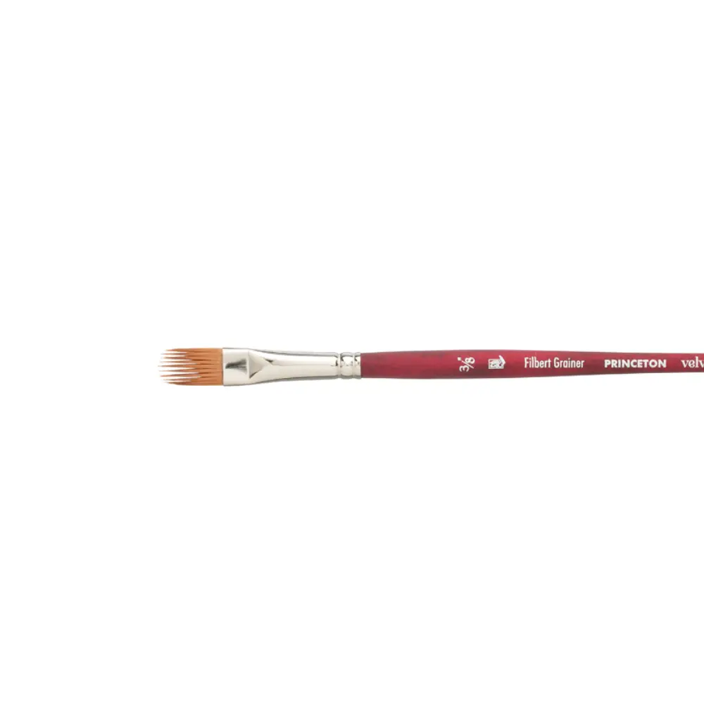 Princeton Velvetouch Series 3950 Synthetic Brush Filbert Grainer, Mini,  Size 1/4 • Price »
