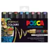 Picture of Uni Posca Paint Pen PC-8K Metallic Set 8pk