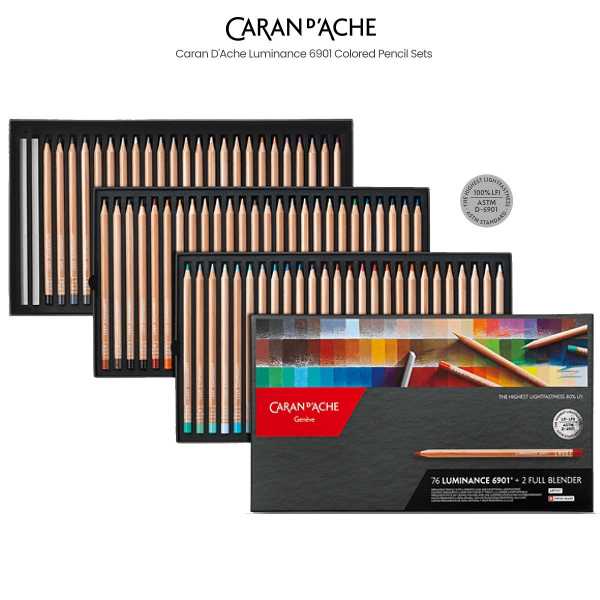Picture of Caran D'ache Luminance Pencil Sets