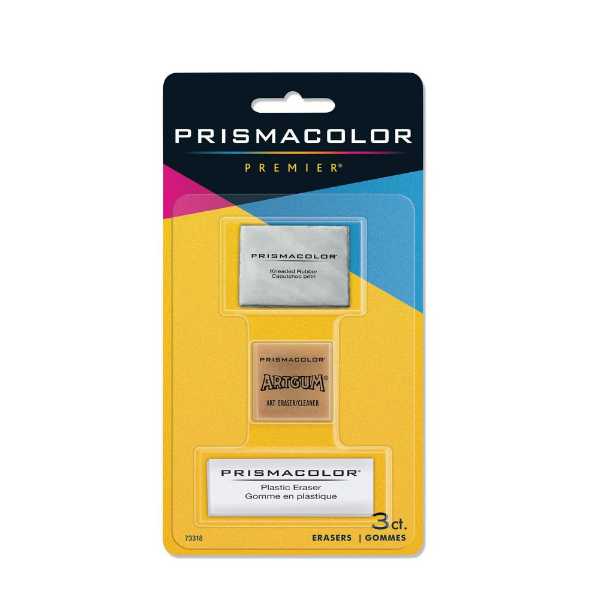 Picture of Prismacolor Erasers Value 3pk