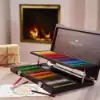 Picture of Faber Castell Polychromos- 120 Wooden Box