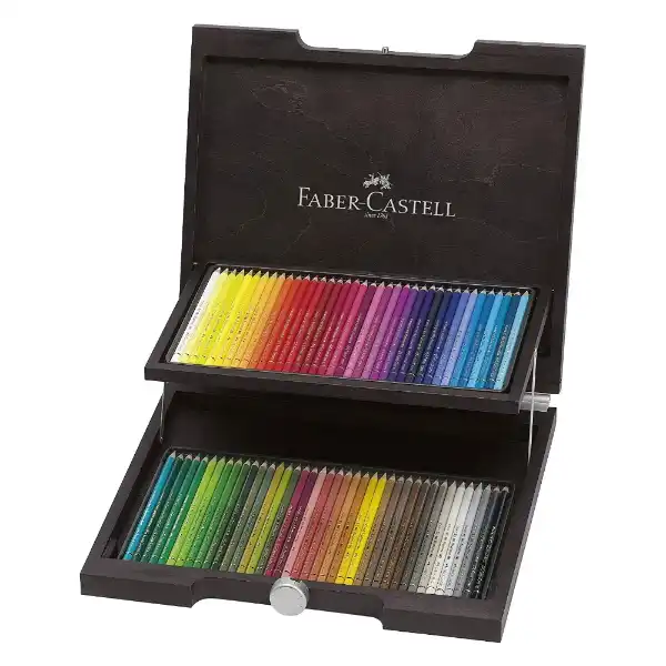 Picture of Faber Castell Polychromos - 72 Wooden Box