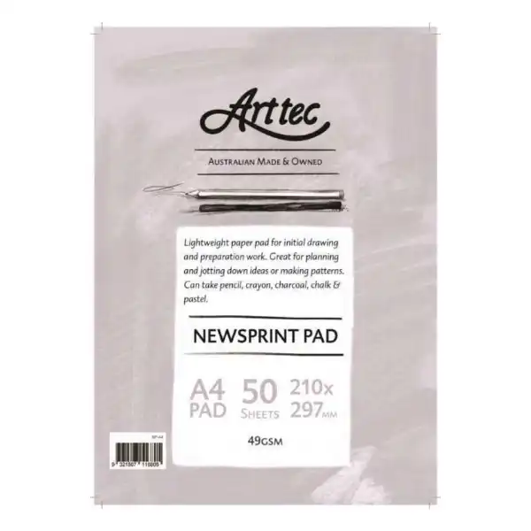 Picture of Arttec Newsprint Paper Pads 