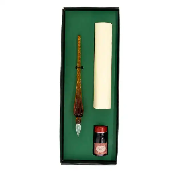 Picture of Herbin Venitienne Glass Pen Writing Set 