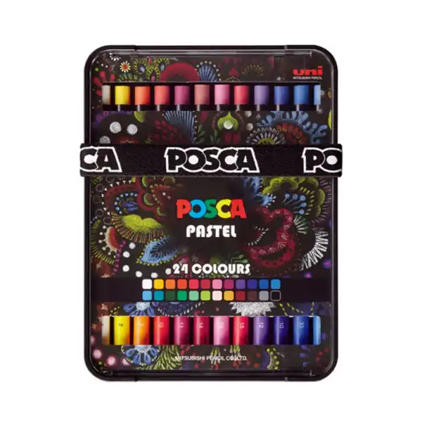 Picture of Uni POSCA Wax Pastels Set 36pk