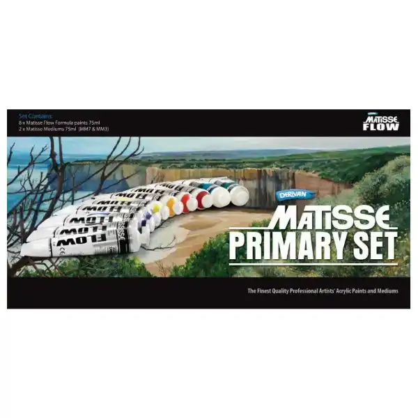 Picture of Matisse Flow Primary Set 10x 75ml Tubes
