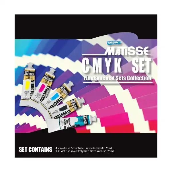 Picture of Matisse Structure CMYK Set 5x75ml