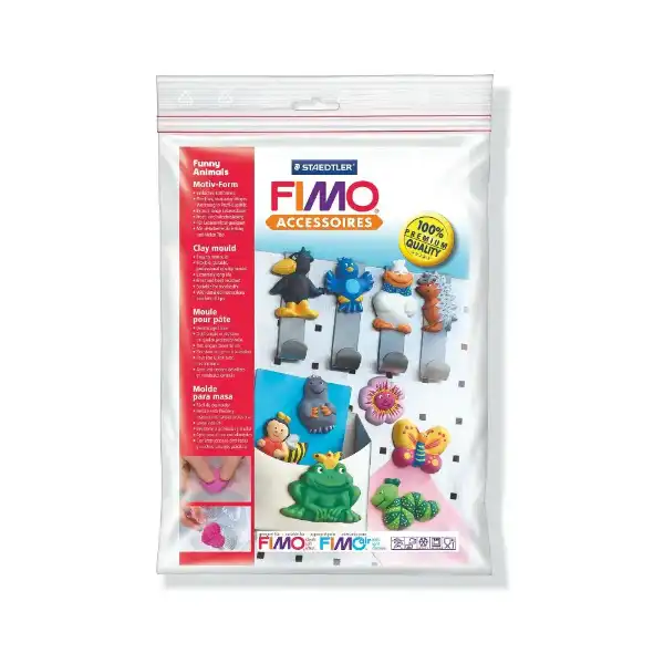 Picture of Fimo Clay Moulds - Funny Animals