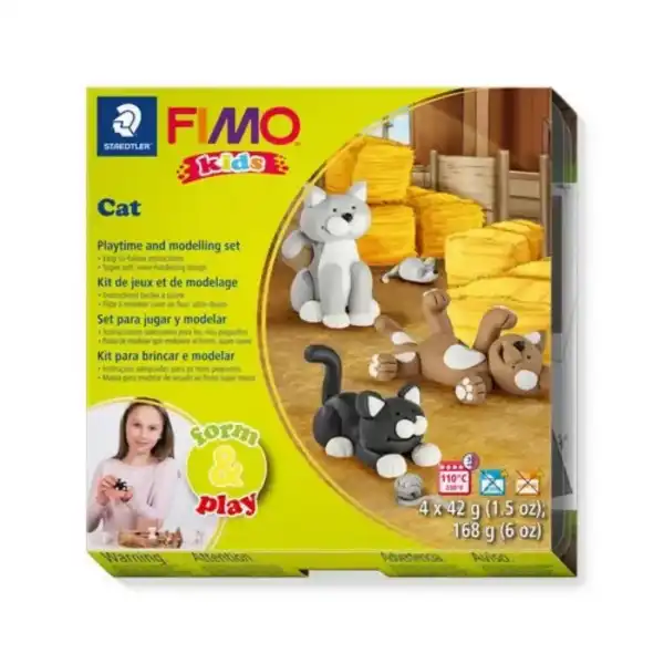 Picture of Fimo Kids Modeling Set - Cats