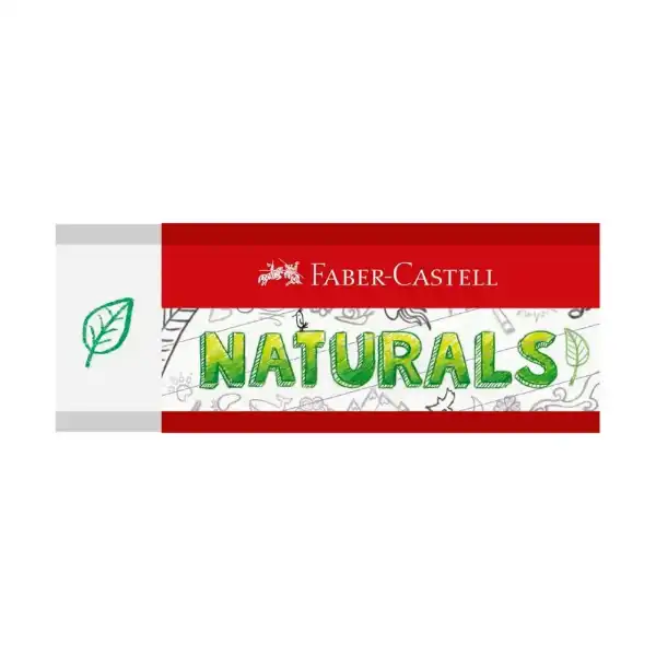 Picture of Faber Castell Naturals PVC Free Eraser 