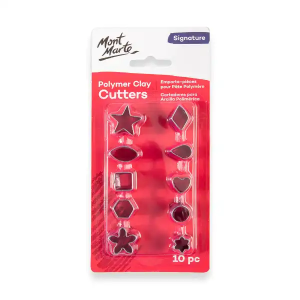 Picture of Mont Marte Polymer Clay Cutters 10pk