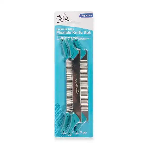 Picture of Mont Marte Polymer Clay Flexible Knife Set 3pk