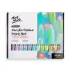 Picture of Mont Marte Acrylic Colour Pastel Paint Set 24pk