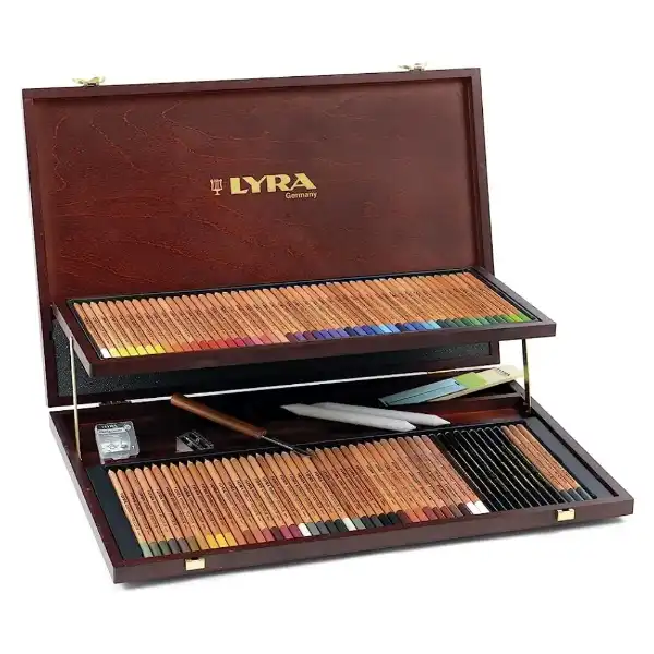 Picture of Lyra Rembrandt Polycolour Pencil Wooden Box Set