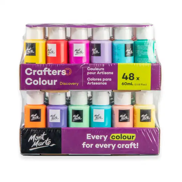 Picture of Mont Marte Crafters Paint Set 48pk