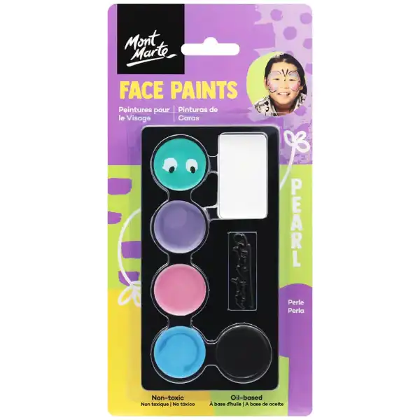 Picture of Mont Marte Kids Face Painting Set - Pearl