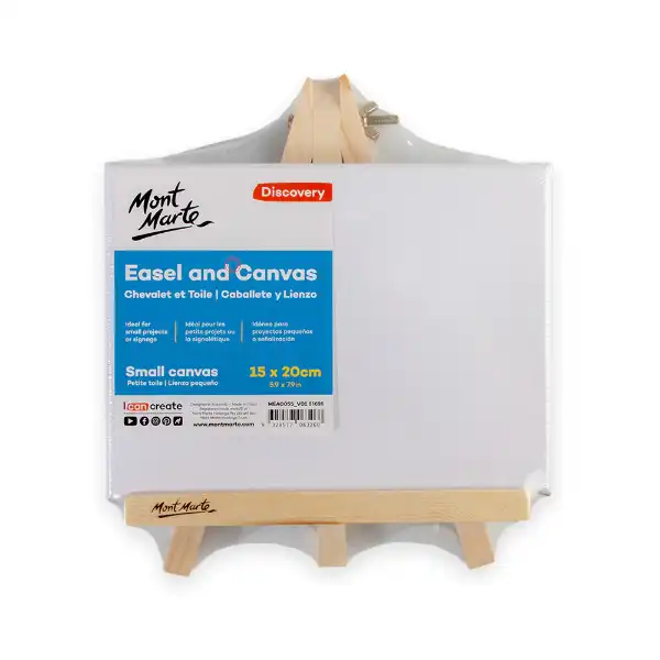 Picture of Mont Marte Easel & Canvas Small 