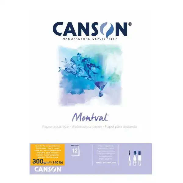 Picture of Canson Montval Watercolour Pad 300gsm