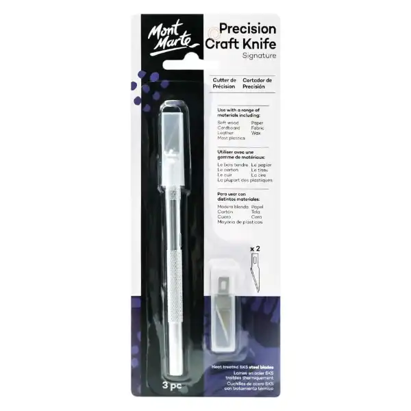 Picture of Mont Marte Precision Craft Knife 3pk