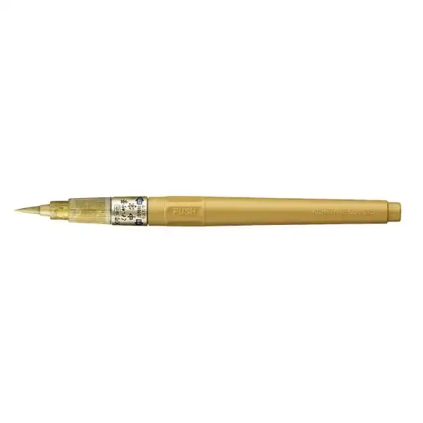 Picture of Kuretake Zig Brush Pen No 60 Gold