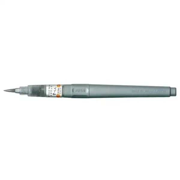 Picture of Kuretake Zig Brush Pen No 61 Silver