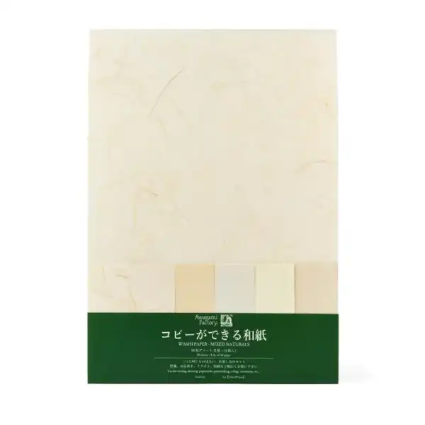 Picture of Awagami Washi Paper Pack - Mixed Naturals