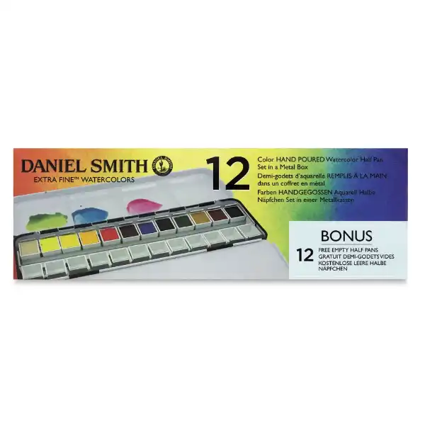 Picture of Daniel Smith Half Pan 12 Tin- Set
